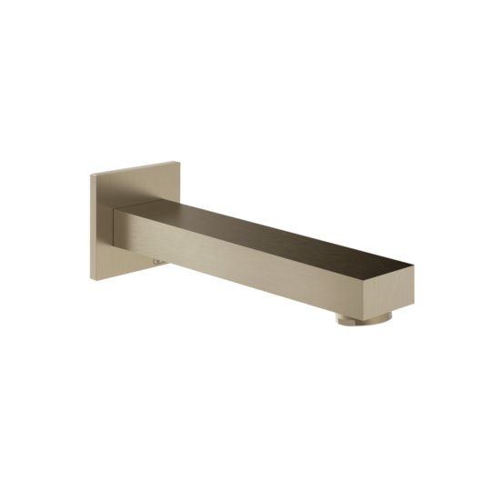  Настінний вилив для ванни 195 мм Gessi Inverso Rigato, Finox Brushed Nickel (73103-149) GessiInverso 