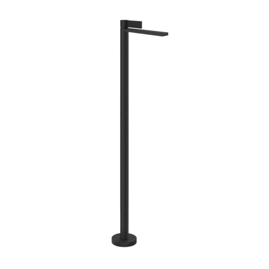 Підлоговий змішувач для раковини Gessi Inverso Rigato, Matte Black (73595-299) Для раковини Чорний матовий
