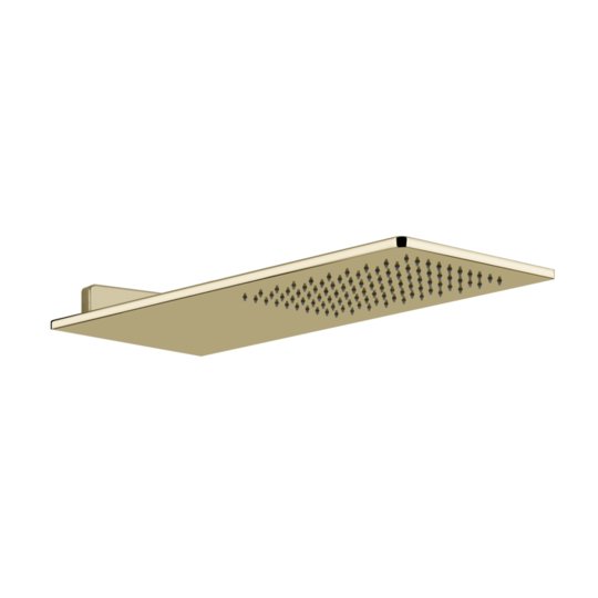 Верхний душ 550х200 мм Gessi Inverso Rigato, Brass PVD (33095-710) Верхние души Латунь PVD