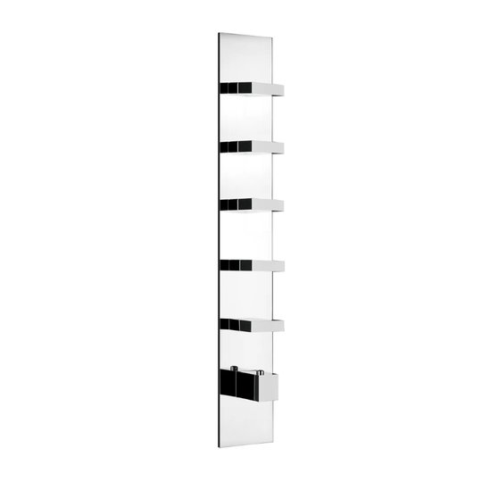 Термостатический смеситель на 5 потребителей Gessi Inverso Rigato, Chrome (43030-031) Для ванны, Для душа Хром