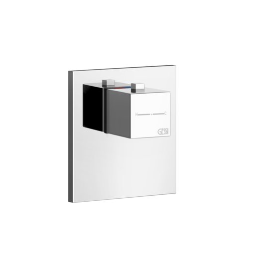 Термостатический смеситель для душа Gessi Inverso Rigato, Chrome (43252-031) Для ванны, Для душа Хром