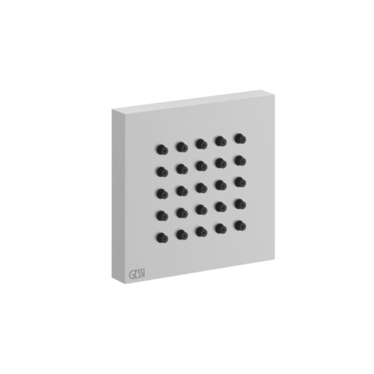 Боковой душ Gessi Inverso Rigato, Matte White (32973-279) Боковые души (форсунки) Белый матовый