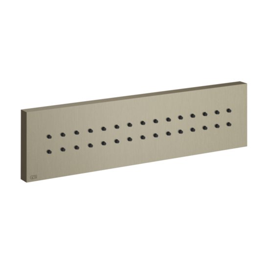 Боковой душ Gessi Inverso Rigato, Finox Brushed Nickel (32975-149) Боковые души (форсунки) Матовый никель