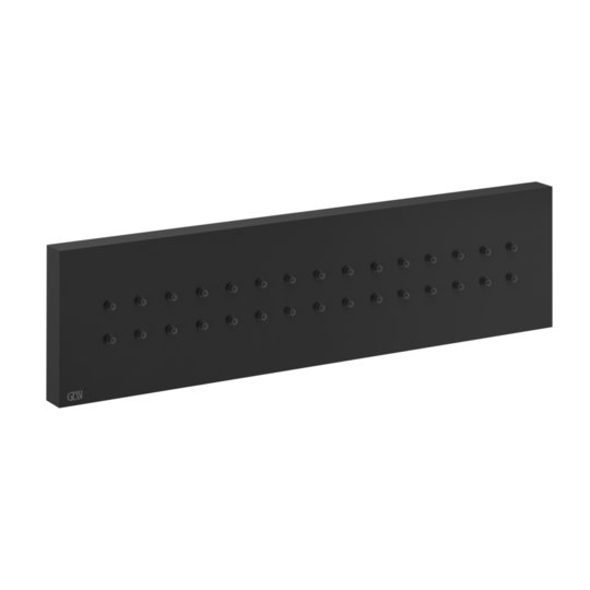 Боковой душ Gessi Inverso Rigato, Matte Black (32975-299) Боковые души (форсунки) Черный матовый