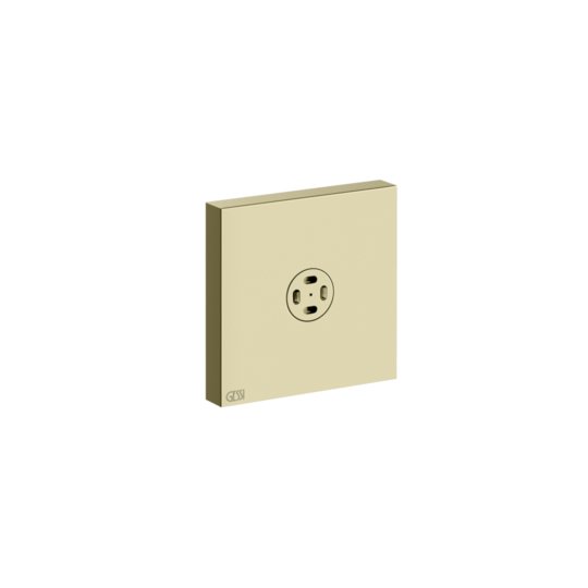 Боковой душ с распылителем Gessi Inverso Rigato, Brass PVD (32979-710) Боковые души (форсунки) Латунь PVD