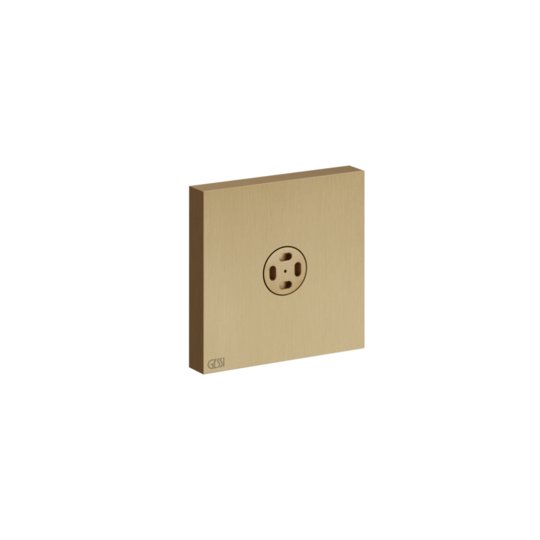 Боковой душ с распылителем Gessi Inverso Rigato, Warm Bronze Br. PVD (32979-726) Боковые души (форсунки) Матовая бронза PVD