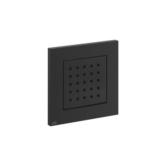 Бічний душ Gessi Inverso Rigato, Matte Black (32984-299) Бокові душі (форсунки) Чорний матовий