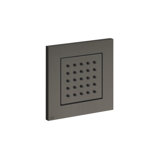 Боковой душ Gessi Inverso Rigato, Black Metal Br. PVD (32984-707) Боковые души (форсунки) Черный матовый металлик PVD