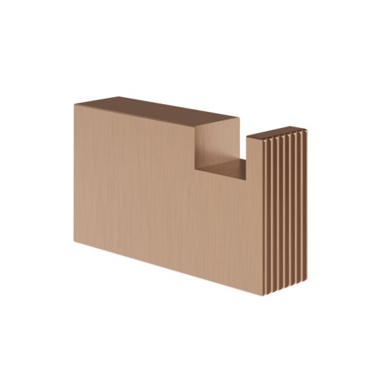 Крючок для халатов Gessi Inverso Rigato, Copper Brushed PVD (73521-708) Крючки для халатов и полотенец Gessi