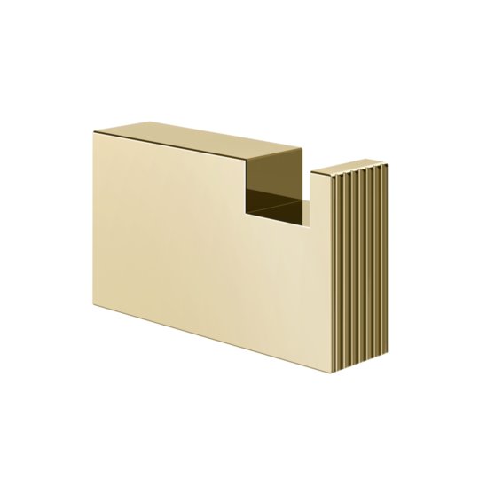 Крючок для халатов Gessi Inverso Rigato, Brass PVD (73521-710) Крючки для халатов и полотенец Gessi