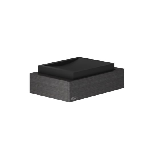 Мыльница Gessi Inverso Rigato, Aged Bronze (20802-187) Мыльницы Gessi