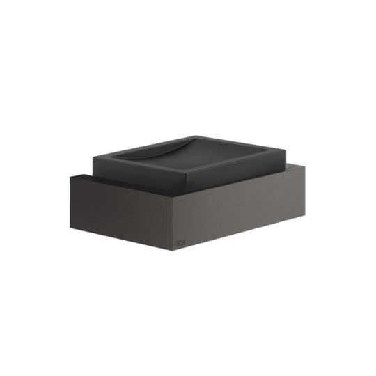 Мыльница Gessi Inverso Rigato, Black Metal Br. PVD (20802-707) Мыльницы Gessi