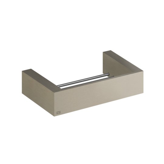 Полочка для душа Gessi Inverso Rigato, Finox Brushed Nickel (20804-149) Полочки Gessi