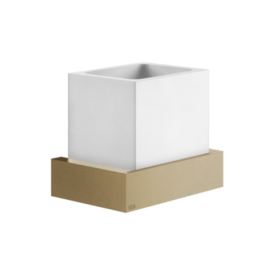 Стакан для зубных щеток Gessi Inverso Rigato, Warm Bronze Br. PVD (20807-726) Стаканы для зубных щеток Gessi