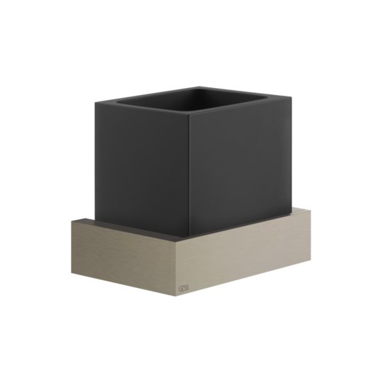 Склянка для зубних щіток Gessi Inverso Rigato, Finox Brushed Nickel (20808-149) Склянки для зубних щіток Gessi