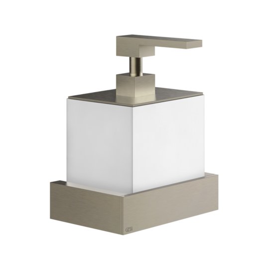 Дозатор жидкого мыла Gessi Inverso Rigato, Finox Brushed Nickel (20813-149) Дозаторы жидкого мыла Gessi