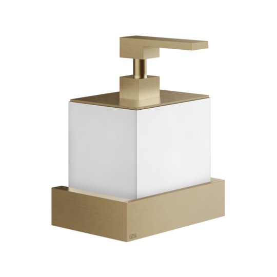 Дозатор жидкого мыла Gessi Inverso Rigato, Warm Bronze Br. PVD (20813-726) Дозаторы жидкого мыла Gessi