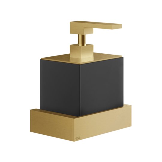 Дозатор жидкого мыла Gessi Inverso Rigato, Gold Brushed CCP (20814-087) Дозаторы жидкого мыла Gessi