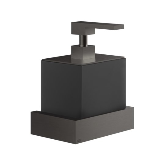 Дозатор жидкого мыла Gessi Inverso Rigato, Black Metal Br. PVD (20814-707) Дозаторы жидкого мыла Gessi