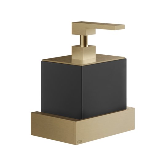 Дозатор жидкого мыла Gessi Inverso Rigato, Warm Bronze Br. PVD (20814-726) Дозаторы жидкого мыла Gessi