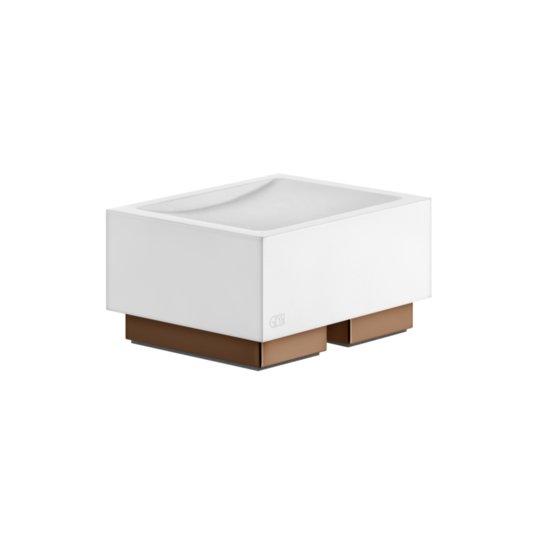 Мыльница Gessi Inverso Rigato, Copper PVD (20825-030) Мыльницы Gessi