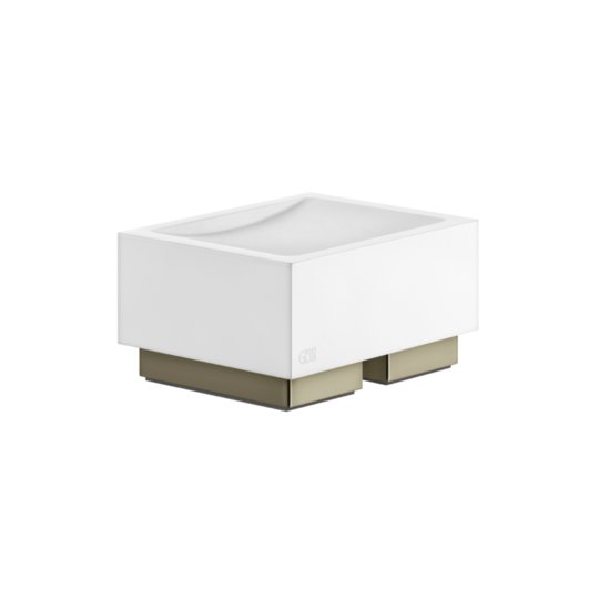 Мыльница Gessi Inverso Rigato, Nickel PVD (20825-720) Мыльницы Gessi
