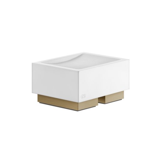 Мыльница Gessi Inverso Rigato, Warm Bronze Br. PVD (20825-726) Мыльницы Gessi