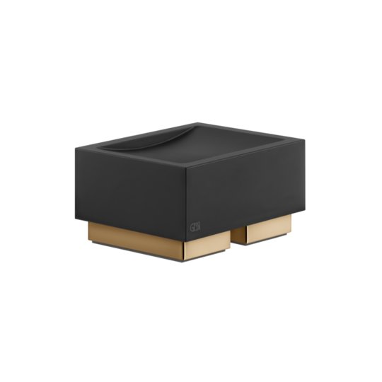 Мыльница Gessi Inverso Rigato, Warm Bronze PVD (20826-735) Мыльницы Gessi
