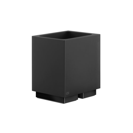 Стакан для зубных щеток Gessi Inverso Rigato, Black Metal PVD (20832-706) Стаканы для зубных щеток Gessi