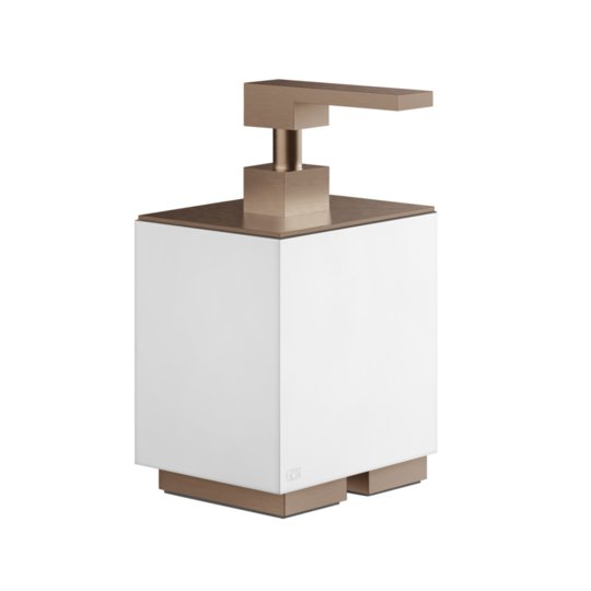 Дозатор жидкого мыла Gessi Inverso Rigato, Copper Brushed PVD (20837-708) Дозаторы жидкого мыла Gessi