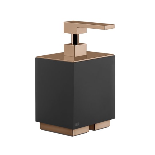Дозатор жидкого мыла Gessi Inverso Rigato, Copper PVD (20838-030) Дозаторы жидкого мыла Gessi