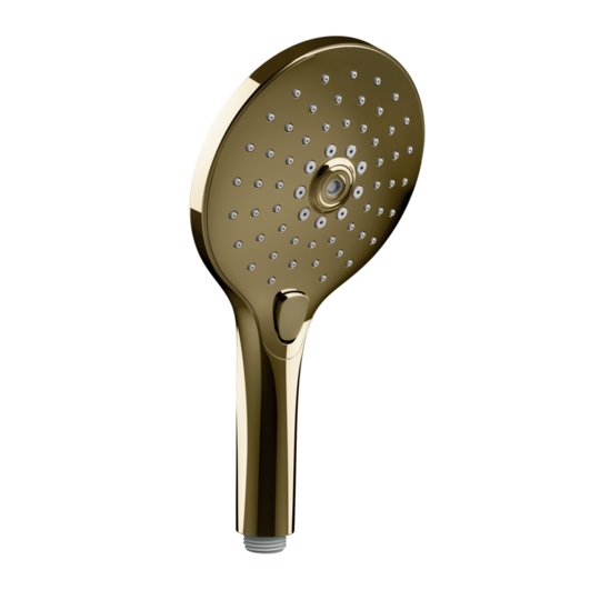 Ручний душ Gessi Inverso Rigato, Brass PVD (47351-710) Ручні душі (лійки) Латунь PVD