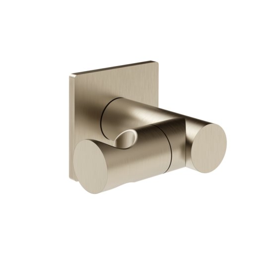 Тримач ручного душу поворотний Gessi Inverso Rigato, Finox Brushed Nickel (73060-149) Gessi Коллекция Inverso Rigato 