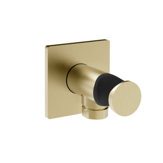 Тримач ручного душу Gessi Inverso Rigato, Brass Brushed PVD (73061-727) Gessi Коллекция Inverso Rigato 