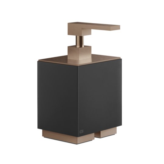 Дозатор рідкого мила Gessi Inverso Rigato, Copper Brushed PVD (20838-708) Дозатори рідкого мила Gessi
