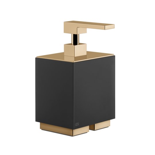 Дозатор жидкого мыла Gessi Inverso Rigato, Warm Bronze PVD (20838-735) Дозаторы жидкого мыла Gessi