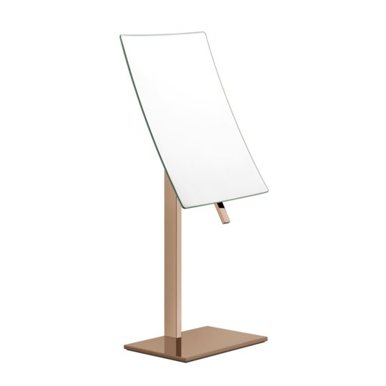 Косметичне дзеркало настільне Gessi Inverso, Copper PVD (20988-030) Косметичні дзеркала Gessi