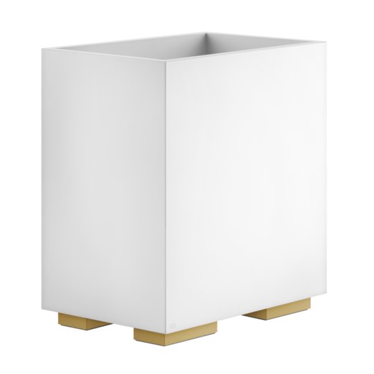 Корзина для мусора Gessi Inverso, Gold Brushed CCP (20990-087) Корзина для бумаги, Мусорные ведерки Gessi