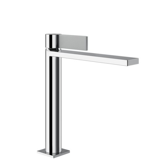 Смеситель для раковины Gessi Inverso Diamantato, без донного клапана, Chrome (73606-031) Для раковины Хром