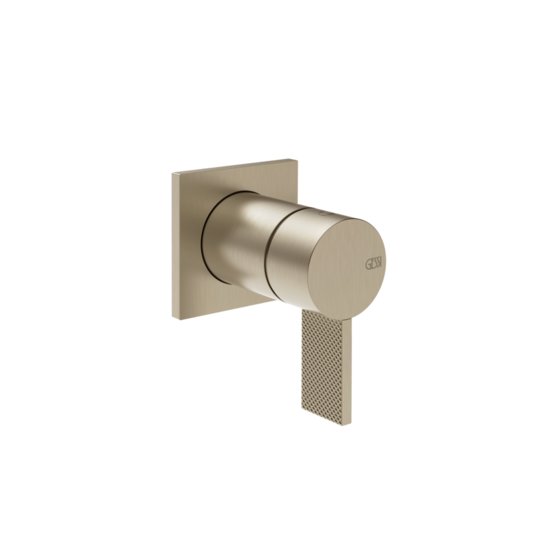 Змішувач для душу на 1 позицію Gessi Inverso Diamantato, Finox Brushed Nickel (73619-149) Для душа Матовий нікель