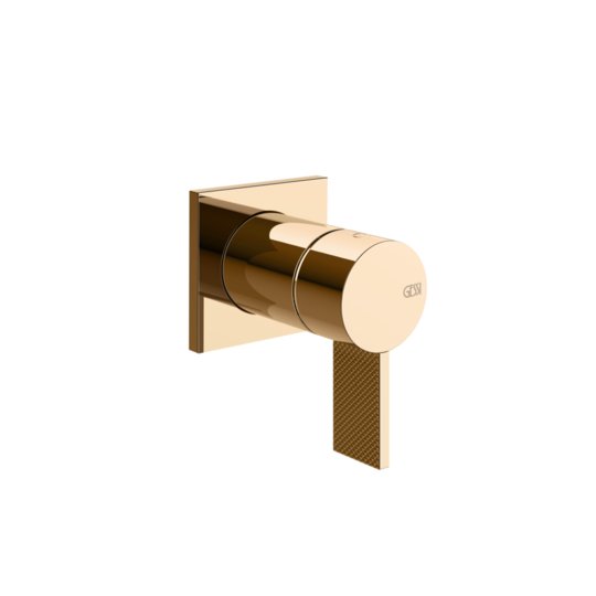 Смеситель для душа на 1 позицию Gessi Inverso Diamantato, Warm Bronze PVD (73619-735) Для душа Бронза PVD