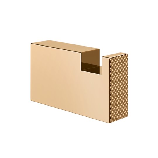 Крючок для халатов Gessi Inverso Diamantato, Warm Bronze PVD (73621-735) Крючки для халатов и полотенец Gessi