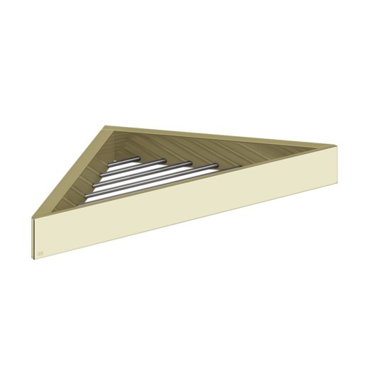 Угловая полочка для ванны и душа Gessi Inverso, Brass PVD (20861-710) Полочки Gessi