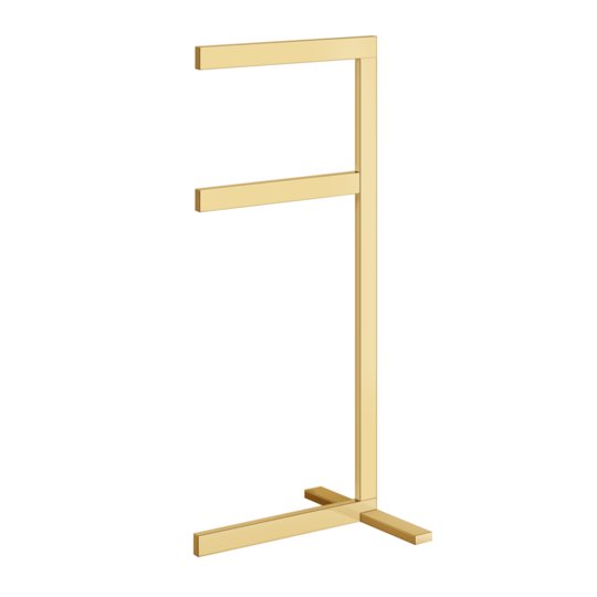Полотенцедержатель напольный Gessi Inverso, Gold CCP (20939-080) Полотенцедержатели Gessi