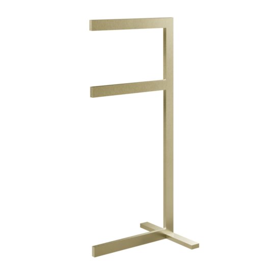 Полотенцедержатель напольный Gessi Inverso, Brass Brushed PVD (20939-727) Полотенцедержатели Gessi