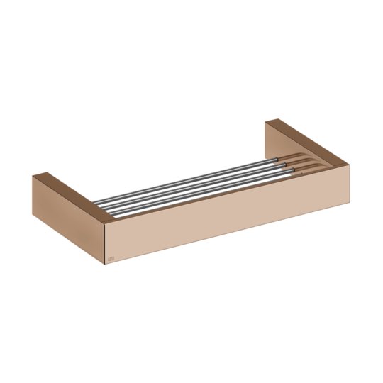 Полиця 30 см Gessi Inverso, Copper PVD (20947-030) Полички Gessi