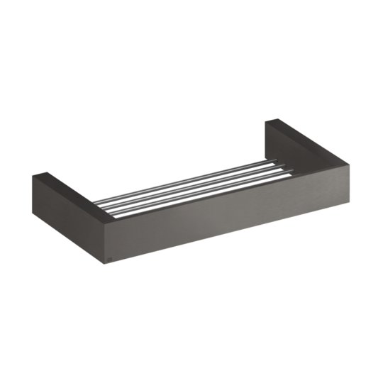 Полочка 30 см Gessi Inverso, Black Metal Br. PVD (20947-707) Полочки Gessi