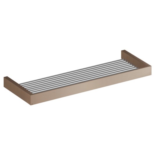 Полиця 60 см Gessi Inverso, Copper Brushed PVD (20950-708) Полички Gessi