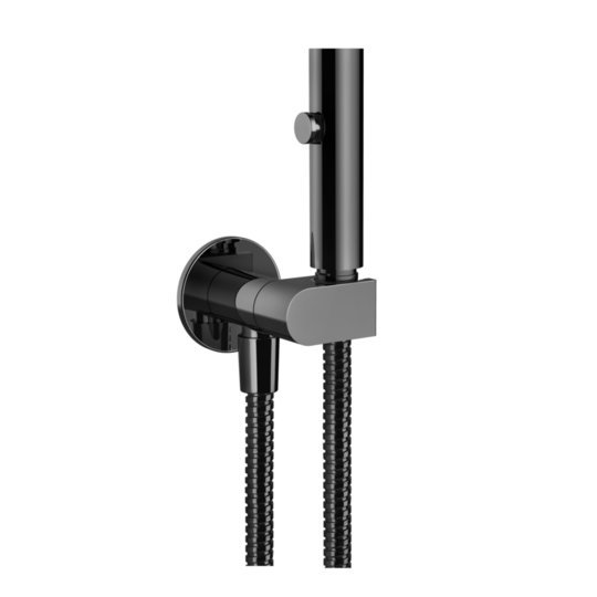 Гигиенический душ Gessi Inverso, Black Metal PVD (45124-706) Гигиенические души Черный металлик PVD