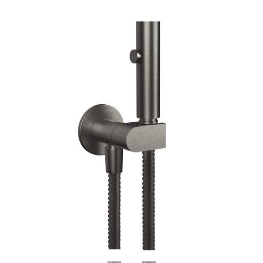 Гигиенический душ Gessi Inverso, Black Metal Br. PVD (45124-707) Гигиенические души Черный матовый металлик PVD
